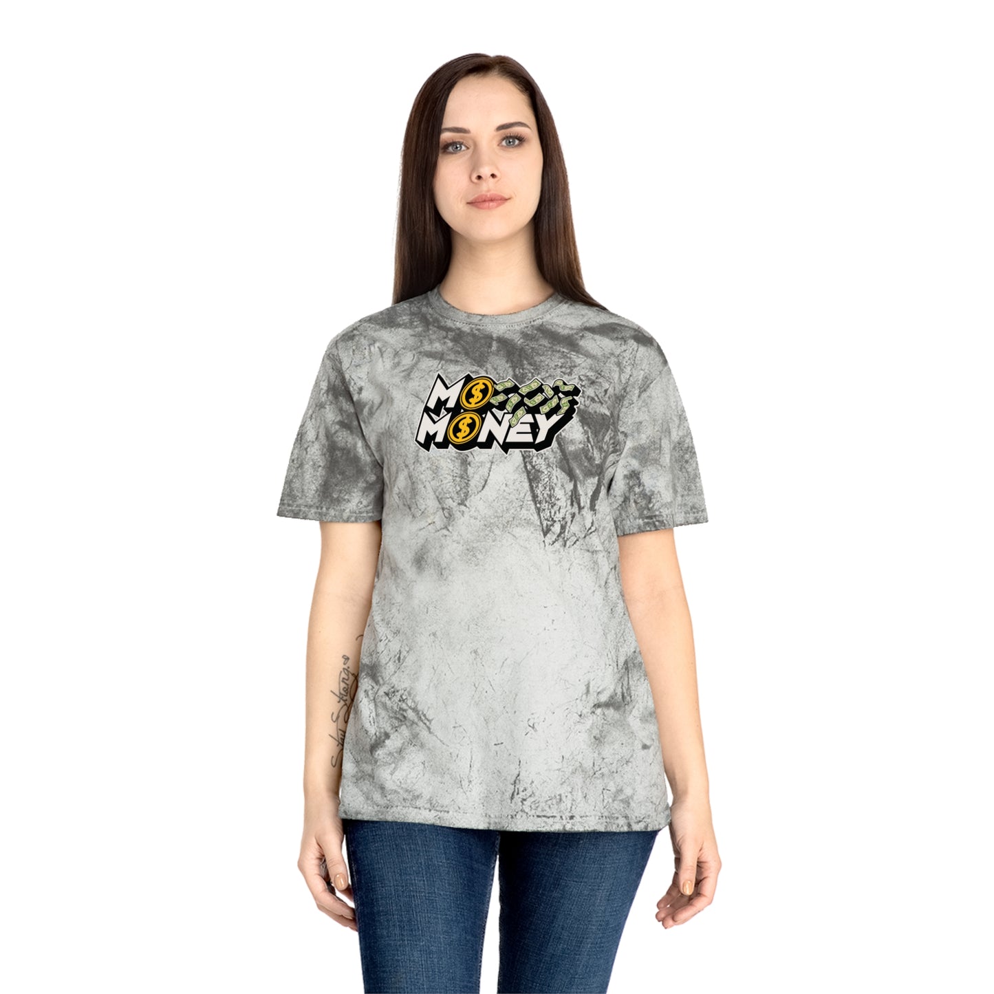 Color Blast Mo Money Tee