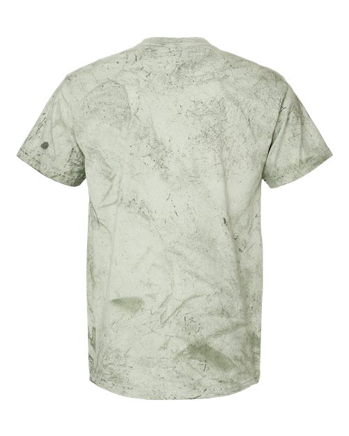 Fern psyber greyscale colorblast t-shirt 100 percent cotton